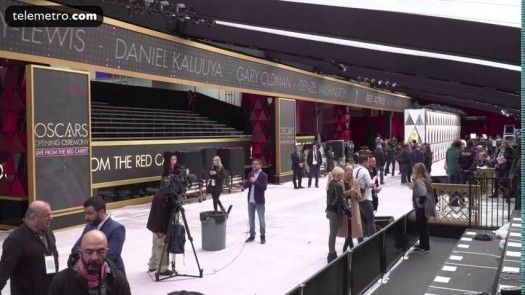 Últimos preparativos para la entrega del Premio Óscar