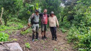 MiAmbiente rescata a ciudadano extraviado MiAmbiente rescata a ciudadano extraviado