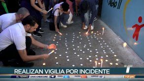 Realizan vigilia para exigir un alto a la violencia y justicia para persona que fue brutalmente golpeada