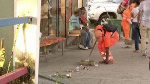 Inicia operativo de limpieza en San Miguelito previo a desfile de Navidad