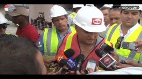 Martinelli: daño en la potabilizadora es un accidente fortuito Martinelli: daño en la potabilizadora es un accidente fortuito