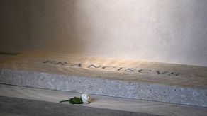 Tumba del papa Francisco