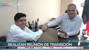 Alcalde electo de Los Santos se reúne con el saliente para iniciar la transición