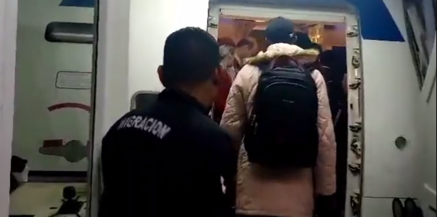 Migración deportó a personas provenientes del continente africano.