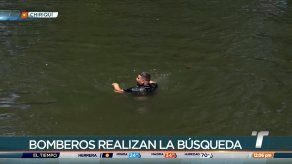 Realizan búsqueda de un hombre desaparecido en el río Fonseca