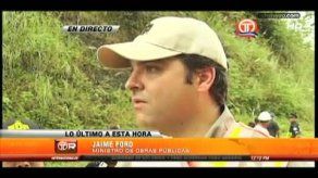 MOP levantará informe técnico sobre daños en carreteras por lluvias