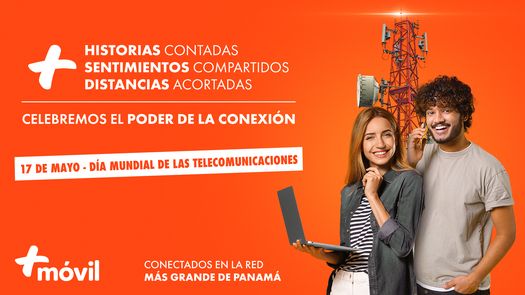 +Móvil se une a la celebración del Día Mundial de las Telecomunicaciones, conectando comunidades, cambiando vidas.