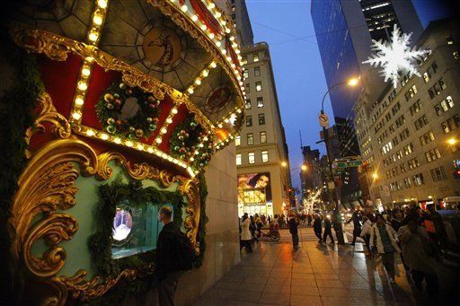 Vidrieras navideñas cada vez más espectaculares en NY