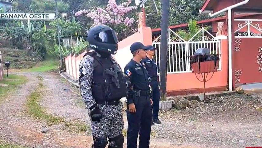 Continúan los operativos en Loma Cová para ubicar a responsables del asesinato de un seguridad.