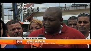 Transportistas de Torrijos Carter cierran Tumba Muerto