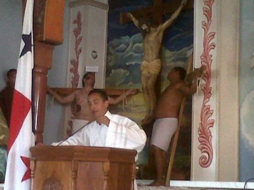 Sermón de las siete palabras, tradición única en La Arena