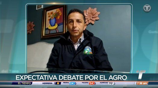 Invitación al debate por el agro fue para los candidatos presidenciales, aclaró Augusto Jiménez