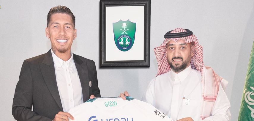 Roberto Firmino es nuevo jugador del Al-Ahli en Arabia Saudita