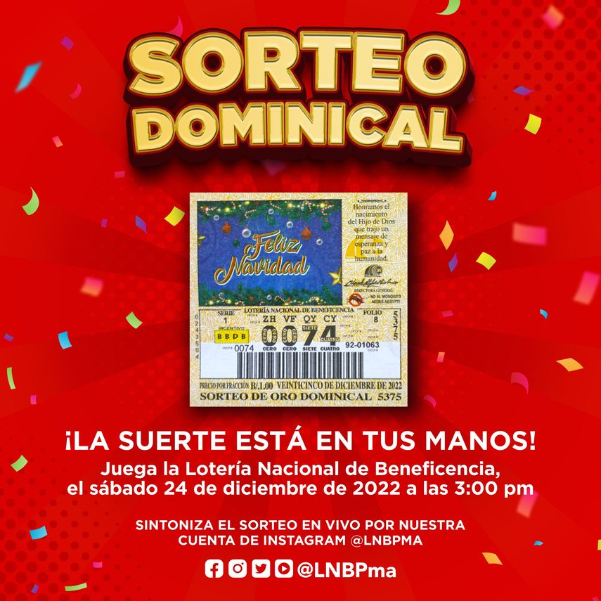 Lotería de Panamá: Horario y cómo ver el sorteo de hoy 24 de diciembre