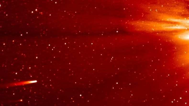 Cometa en odisea solar probablemente se deshizo