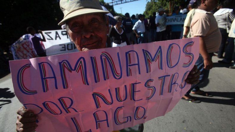Exigen libertad de campesinos presos por protestar contra canal de Nicaragua