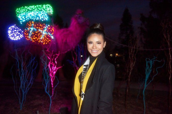 Las candidatas de Miss Universo 2019 visitan el Jardín Botánico de Atlanta