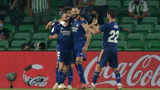 Real Madrid gana 1-0 ante el Betis en LaLiga