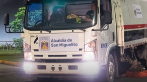 Alcaldía de San Miguelito inicia barridos mecanizados