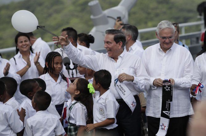 Inauguración del tercer puente sobre el Canal de Panamá