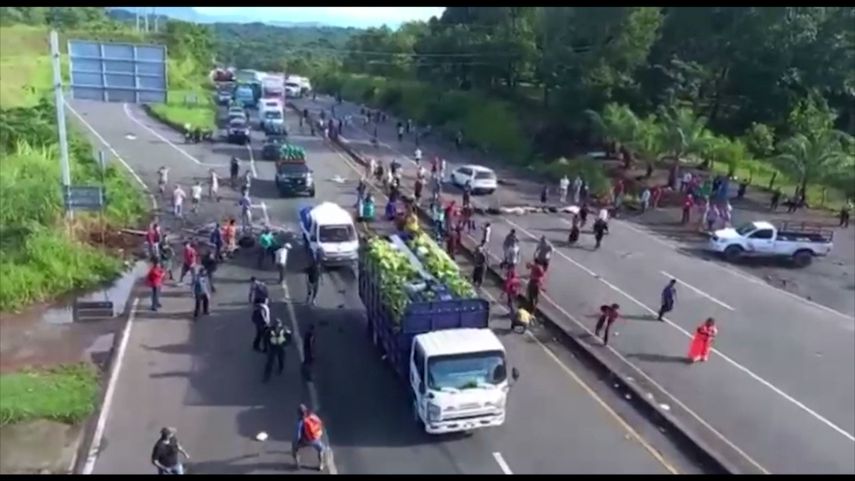 El atropello contra los manifestantes Gnäbes se dio el pasado 23 de julio.