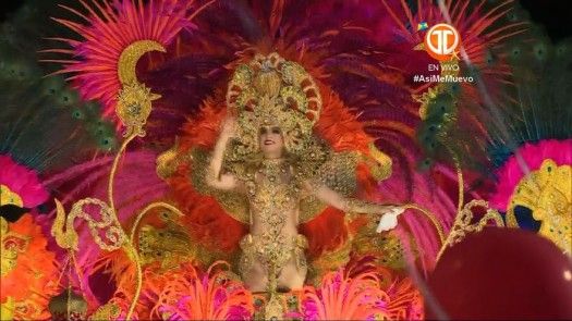 Luz Beatriz y su fantasía del Lunes de Carnaval