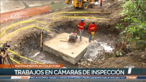 Quejas ciudadanas provocaron trabajos de reparación en la Colectora Matías Hernández