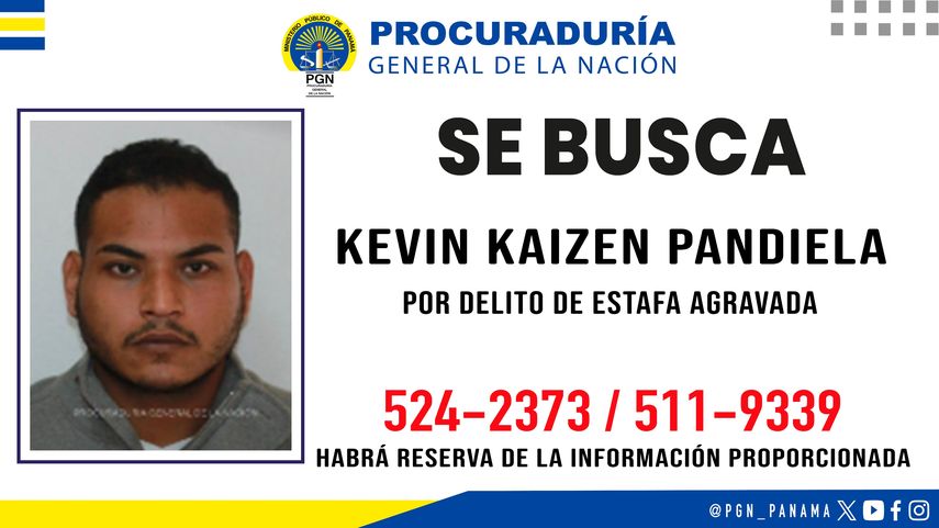 Ministerio Público solicita colaboración para ubicar sujeto investigado por estafa agravada