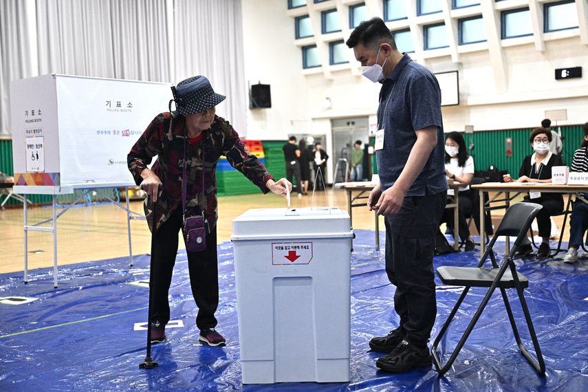 Votaciones presidenciales Corea del Sur
