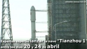 China lanzará esta semana su primer carguero espacial
