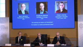 Tres expertos estadounidenses en banca ganan el Premio Nobel de Economía