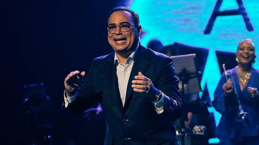 Gilberto Santa Rosa en el Choliseo de Puerto Rico&nbsp;