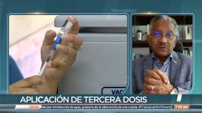 Doctor Ortega dice que se espera una decisión sobre la tercera dosis en los próximos días