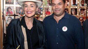 Sharon Stone visita a la Expo de Milán y da apoyo a Save the Children