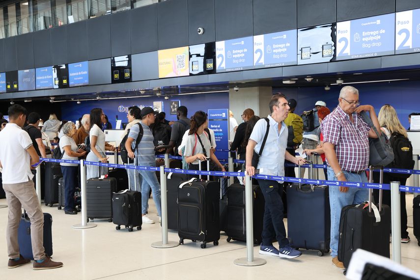 Aeropuerto de Tocumen moviliza 3.2 millones de pasajeros en el primer bimestre de 2025