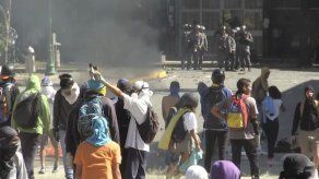 Disturbios en protesta en Caracas por la muerte de piloto rebelde