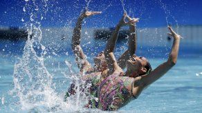 Mexicanas terminan undécimas en nado sincronizado