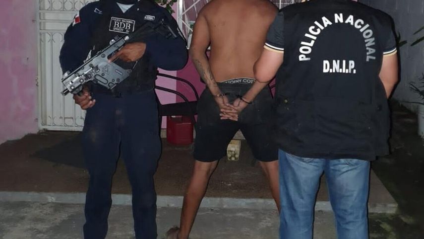 Foto de la captura de Chino Trenza.