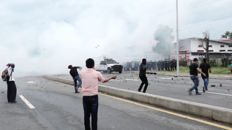 Gobierno rechaza protestas en Chiriquí que dejaron 9 policías heridos, llama al diálogo