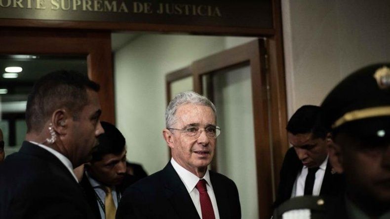 Uribe termina declaración ante la Corte Suprema por caso de falsos testigos