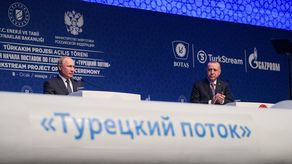 Vladimir Putin y Recep Tayyip Erdogan.