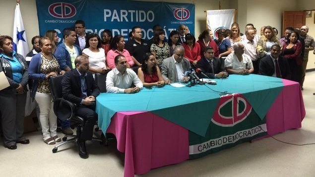 Cambio Democrático evaluará propuesta para elecciones internas