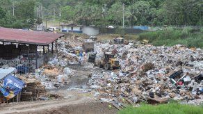 Vistas del relleno sanitario de Cerro Patacón. AAUD denuncia incumplimientos sanitarios.&nbsp;