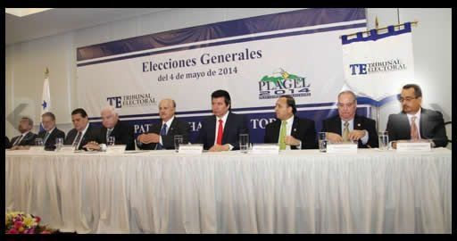 Moncada Luna y Fiscal Electoral evitaron a los medios tras acto del TE