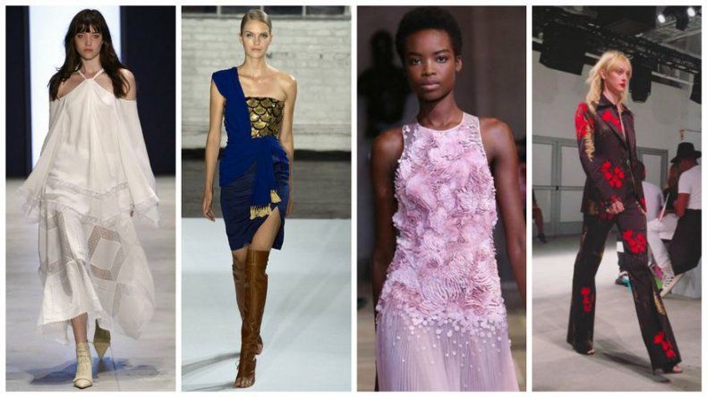 Volantes y hombros desnudos, primeras tendencias del NYFW