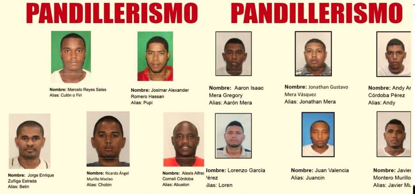 Policía Emite Listado De 11 Sujetos Buscados Por Pandillerismo Panamá