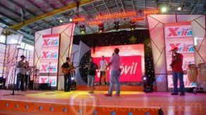 Detrás de escenario en La Chorrera con Cuna 2010