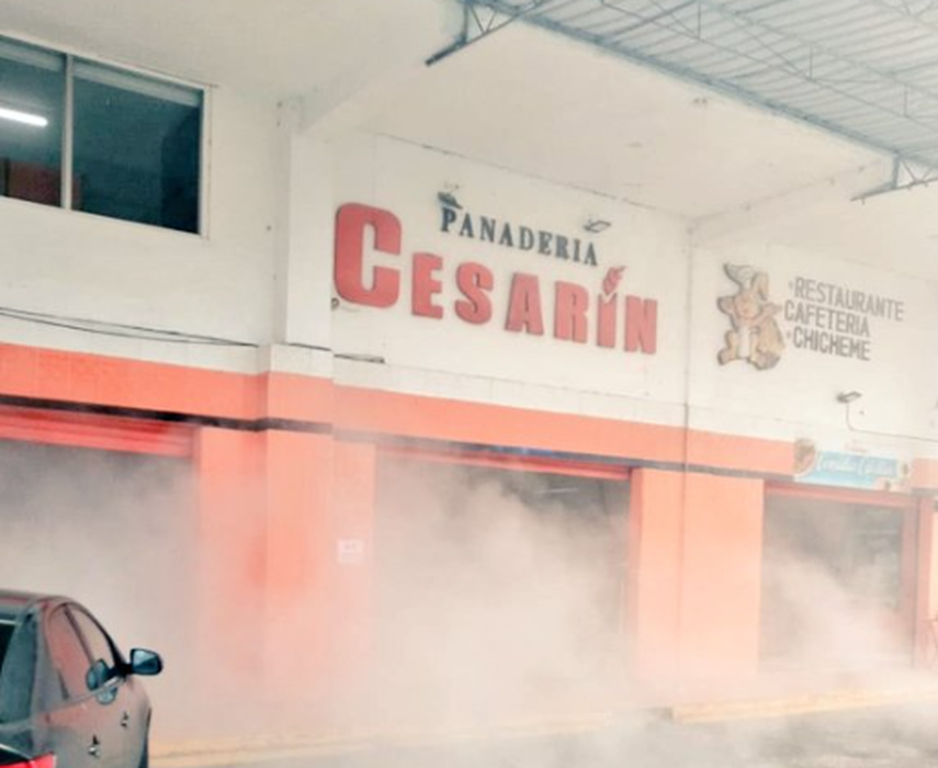 Incendio en panadería de La Chorrera