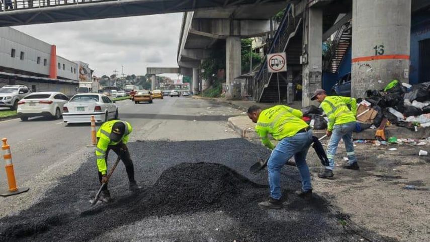MOP intensifica trabajos de mantenimiento en calles de San Miguelito