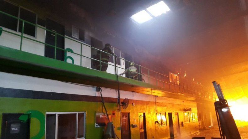 Incendio en la empresa Molpasa ubicada en Las Mañanitas fue controlado